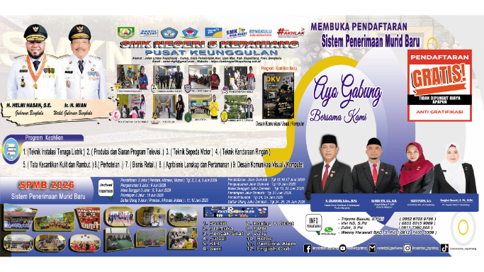 SPMB 2026 SMK N 5 Kepahiang